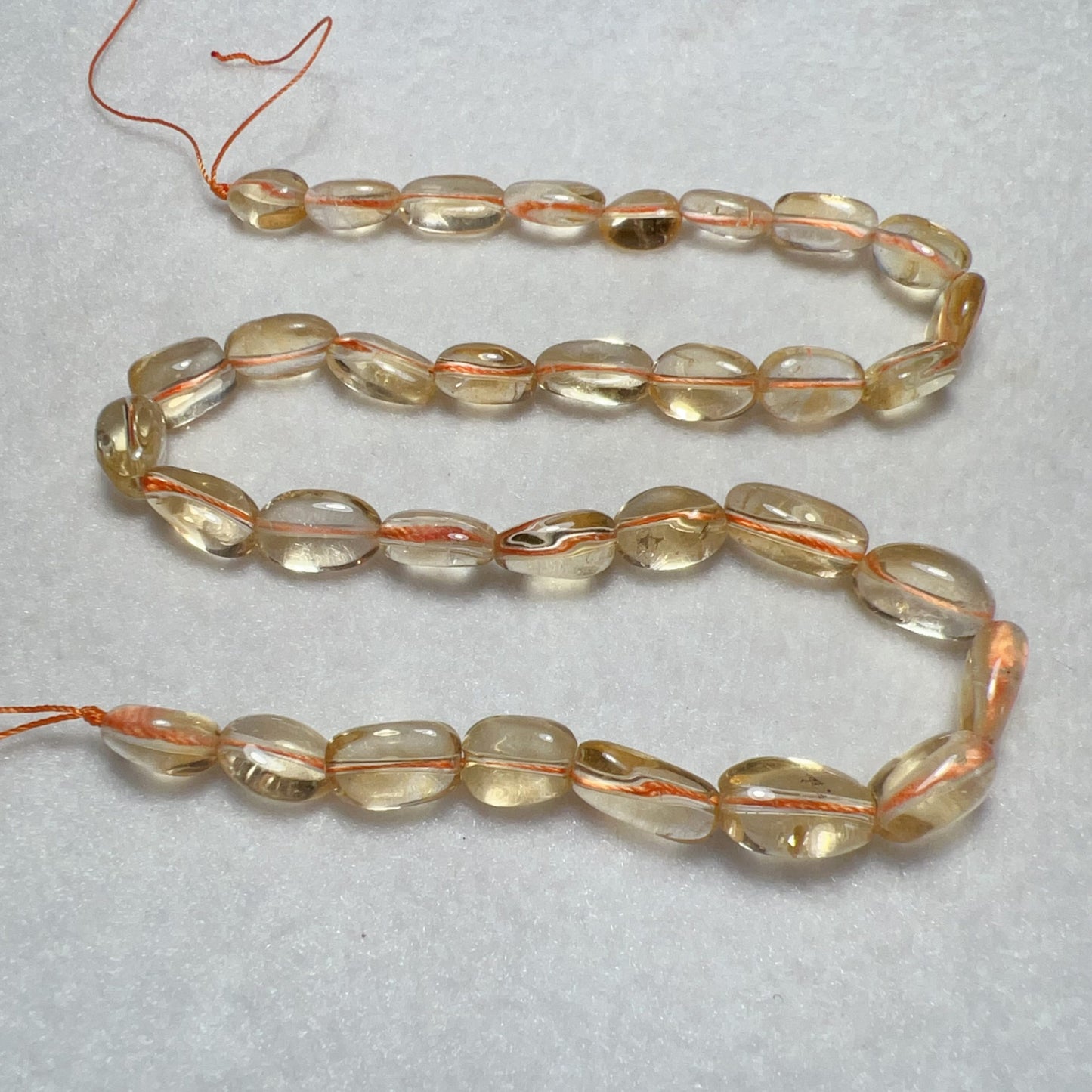 Authentic Irregular-Shaped Citrine Gemstone Strand For Jewelry Crafting