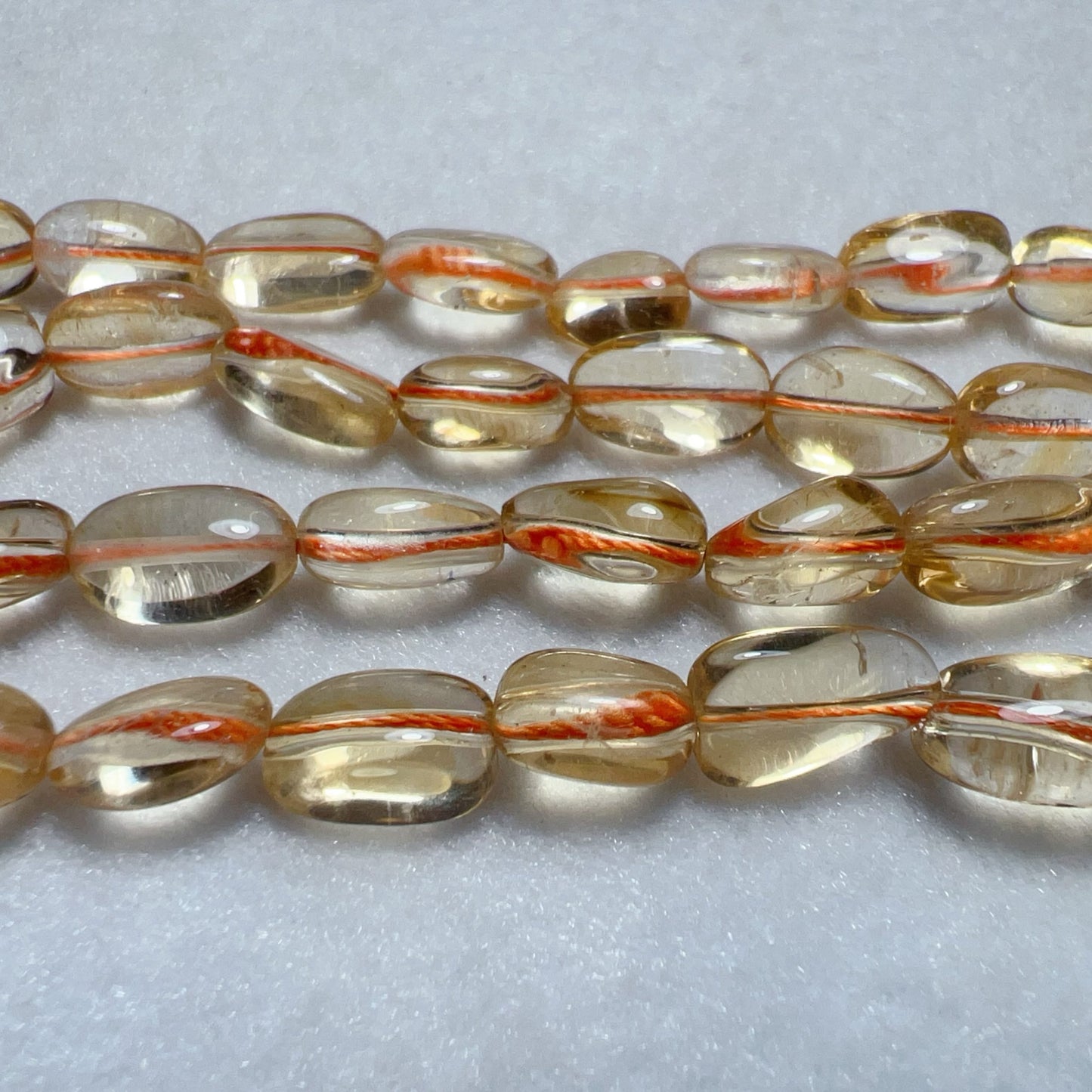 Authentic Irregular-Shaped Citrine Gemstone Strand For Jewelry Crafting