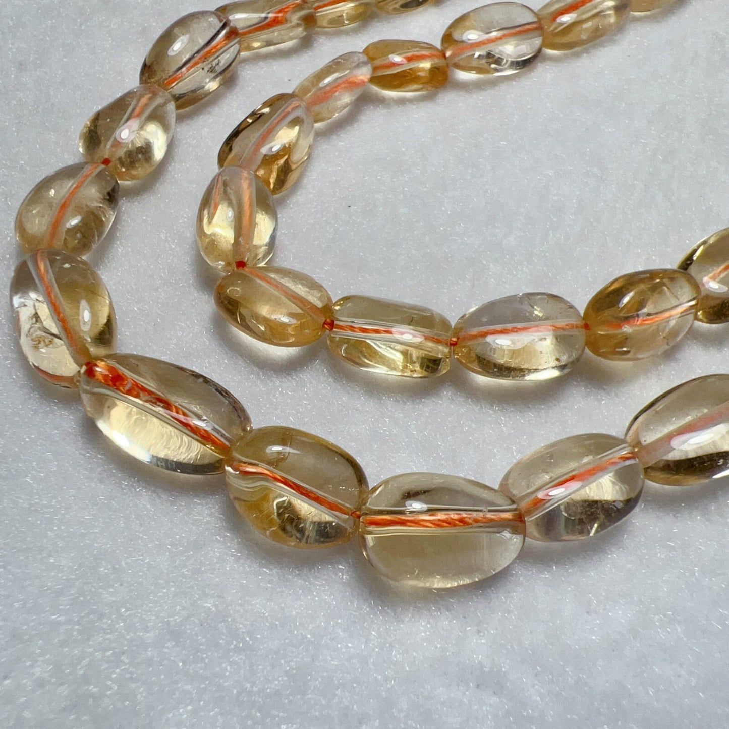 Authentic Irregular-Shaped Citrine Gemstone Strand For Jewelry Crafting