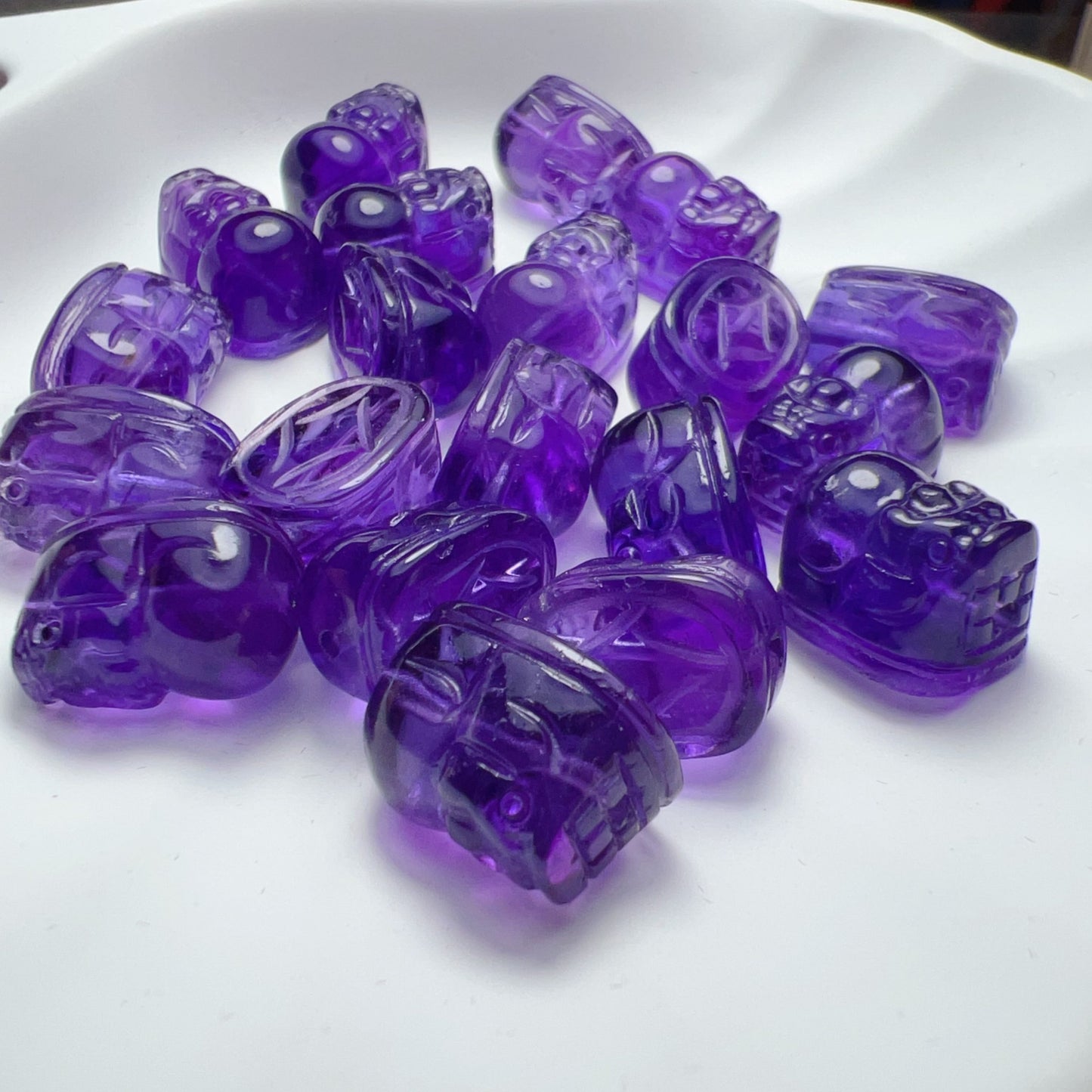 Cute Jewelry Accessory – High-Quality Amethyst Pixiu Bead Charms For Diy Jewelry Project