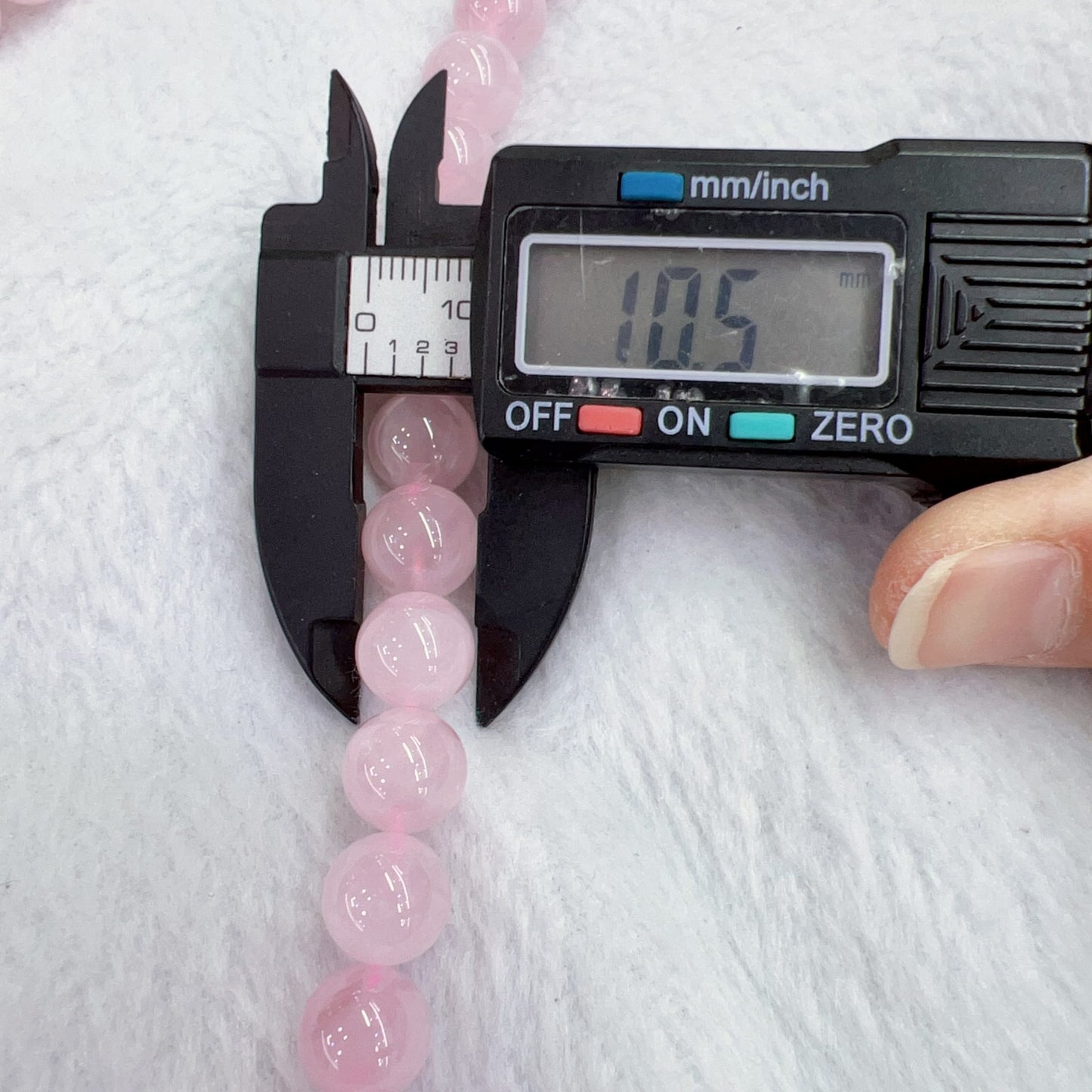 10Mm Natural Rose Quartz Bead Strands From Madagascar | Diy Jewelry Project – Perfect For Bracelets, Necklaces And Crafts