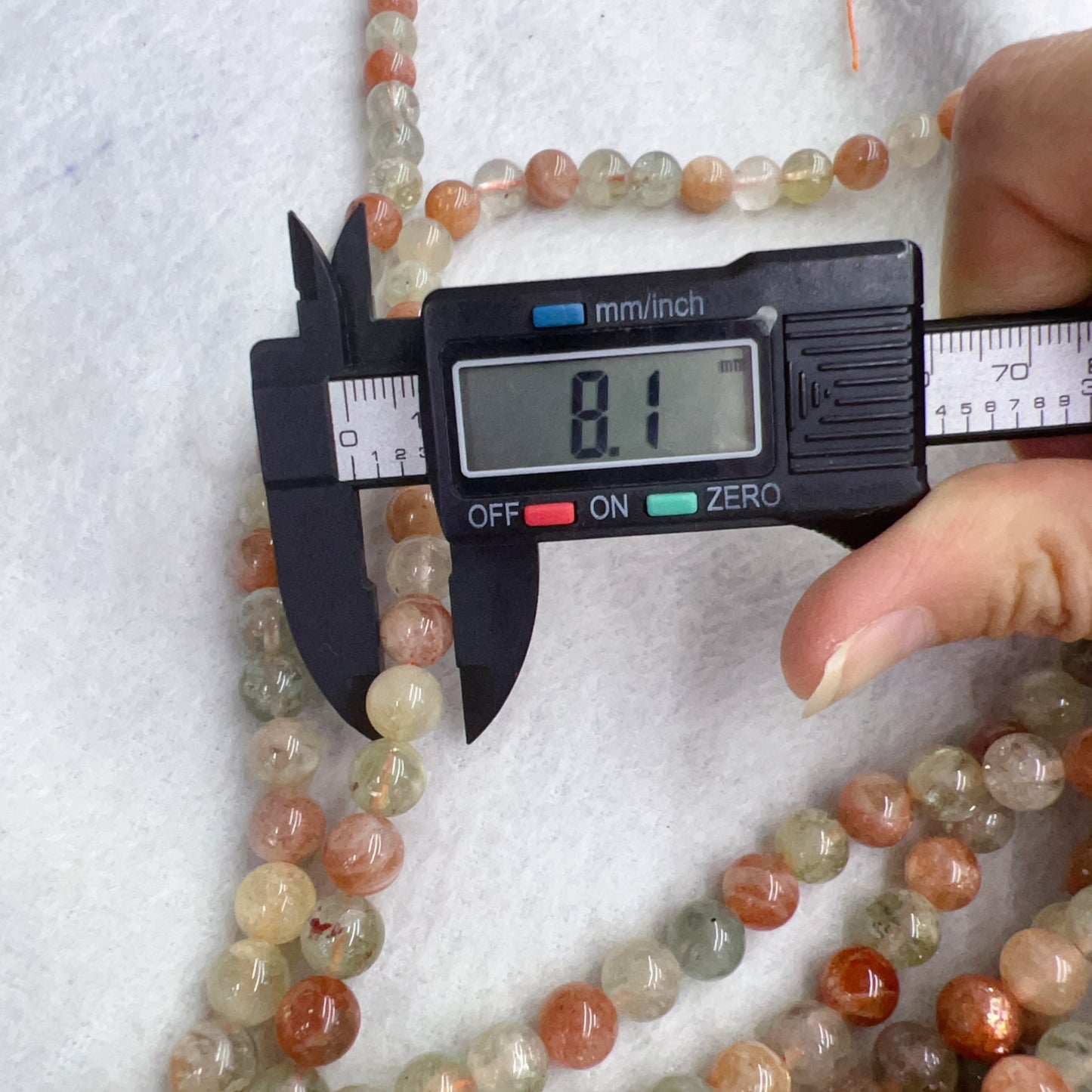 6Mm – 8Mm Natural Arusha Round Bead Strands For Diy Jewelry Project