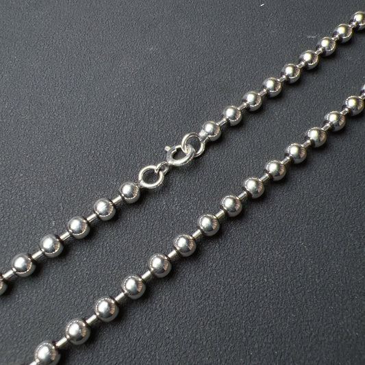 Men’S Women’S Fashion Jewelry – 925 Sterling Silver Necklace 24.1G