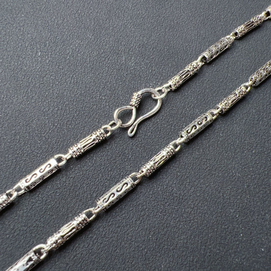 Men’S Women’S Fashion Jewelry – 925 Sterling Silver Necklace 14.5G
