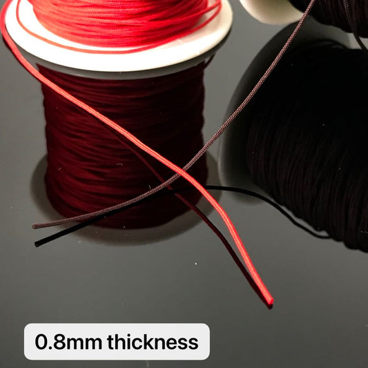 0.8Mm Strong Braided Cord Rolls – 100 Meters For Diy Jewelry Making Projects And Crafts
