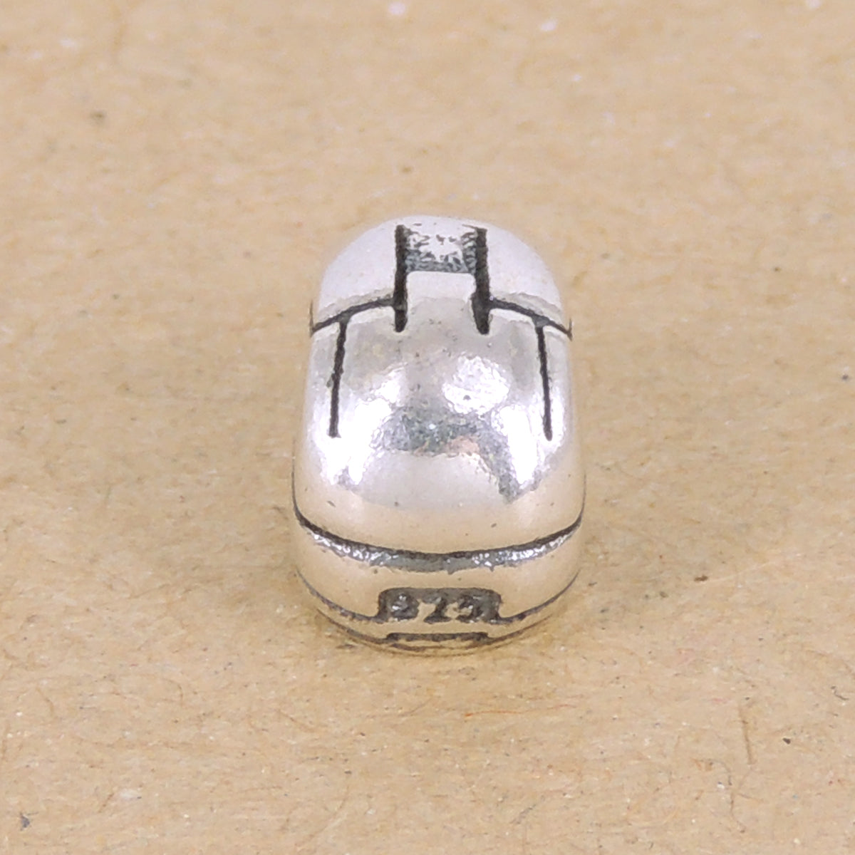 925 Sterling Silver Iron Man Bead Charm | Unique Superhero Diy Jewelry Craft Finding