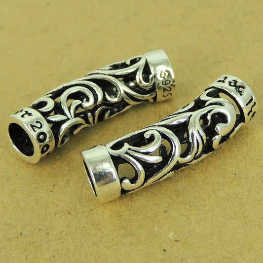 925 Sterling Silver Vintage Charm | Unique Diy Jewelry Making Supply | High-Quality Craft Findings