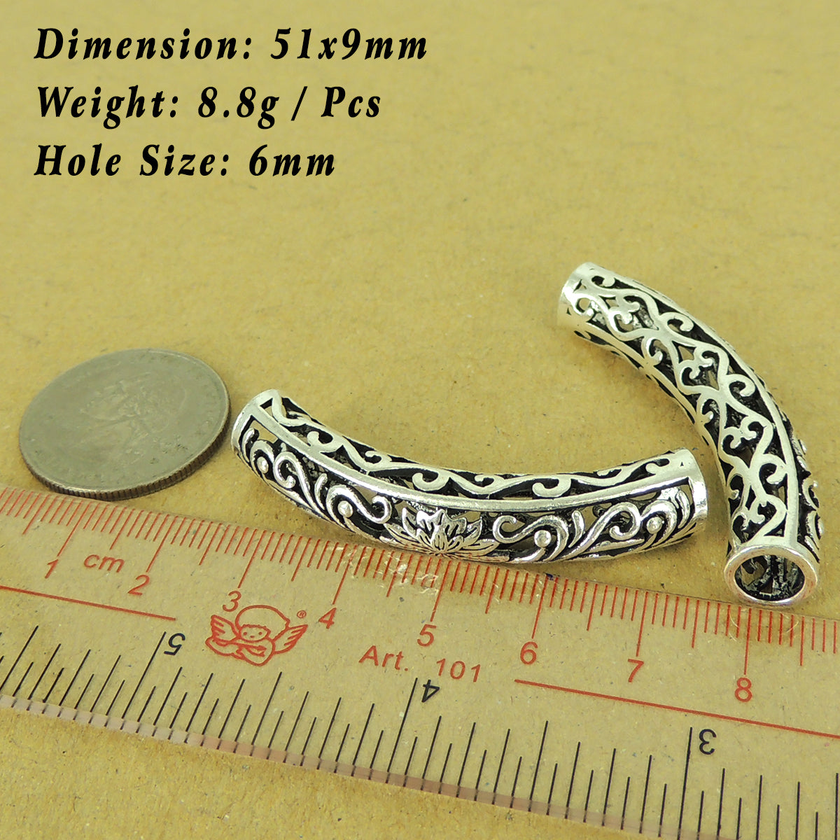925 Sterling Silver Lotus Charm | Diy Jewelry Making Supply | Spiritual Protection Talisman For Handmade Jewelry