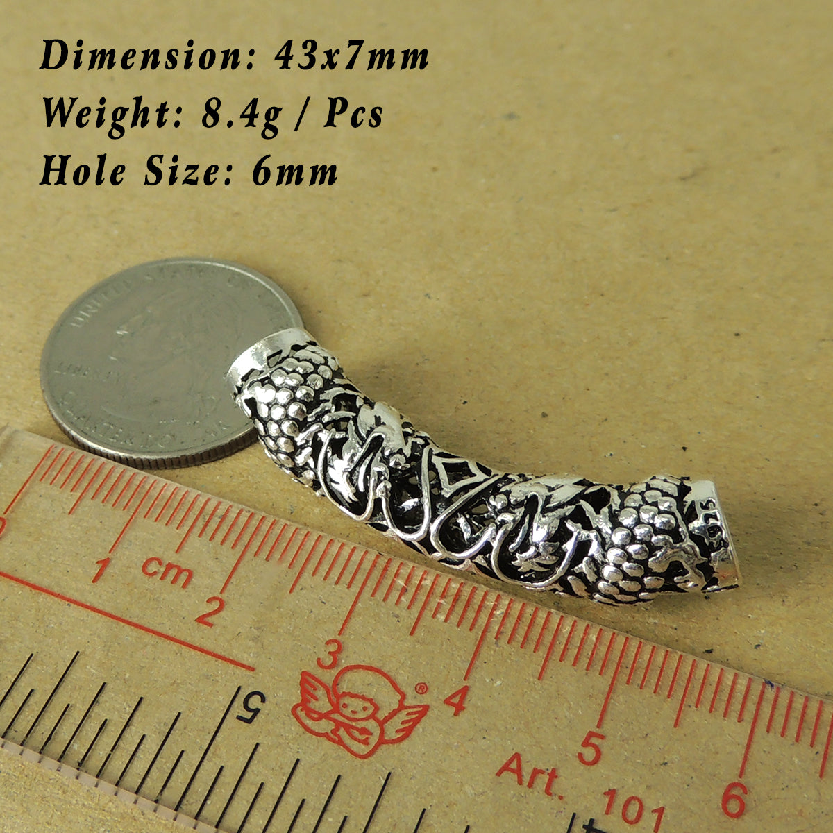 925 Sterling Silver Dragon Charm | Diy Jewelry Making Supply | Protection Talisman