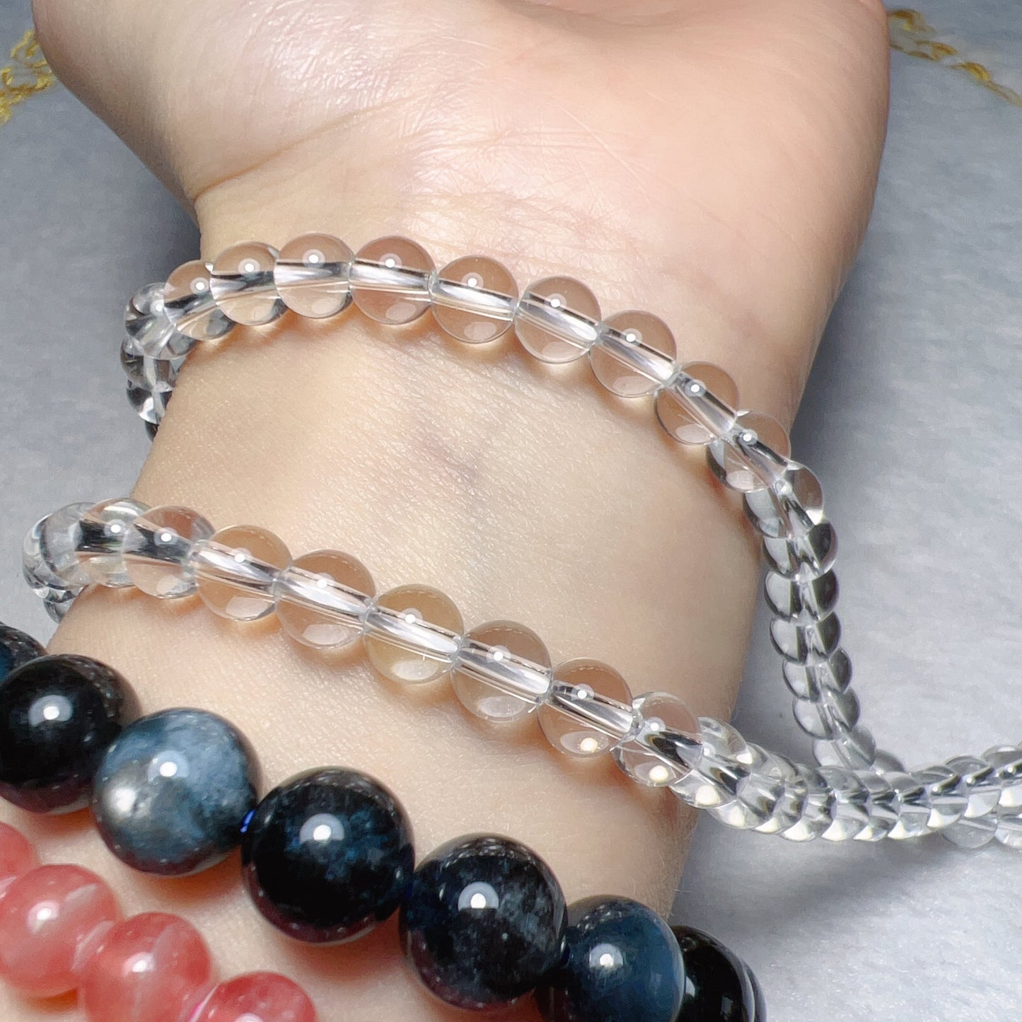 6Mm Natural Clear Quartz Round Bead Strands – Premium Quality For Diy Jewelry Projects