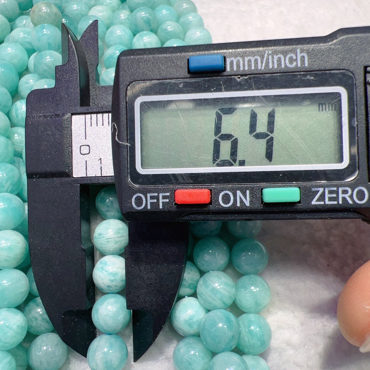 6Mm Old Mine Natural Amazonite Round Bead Strands Diy Jewelry Project