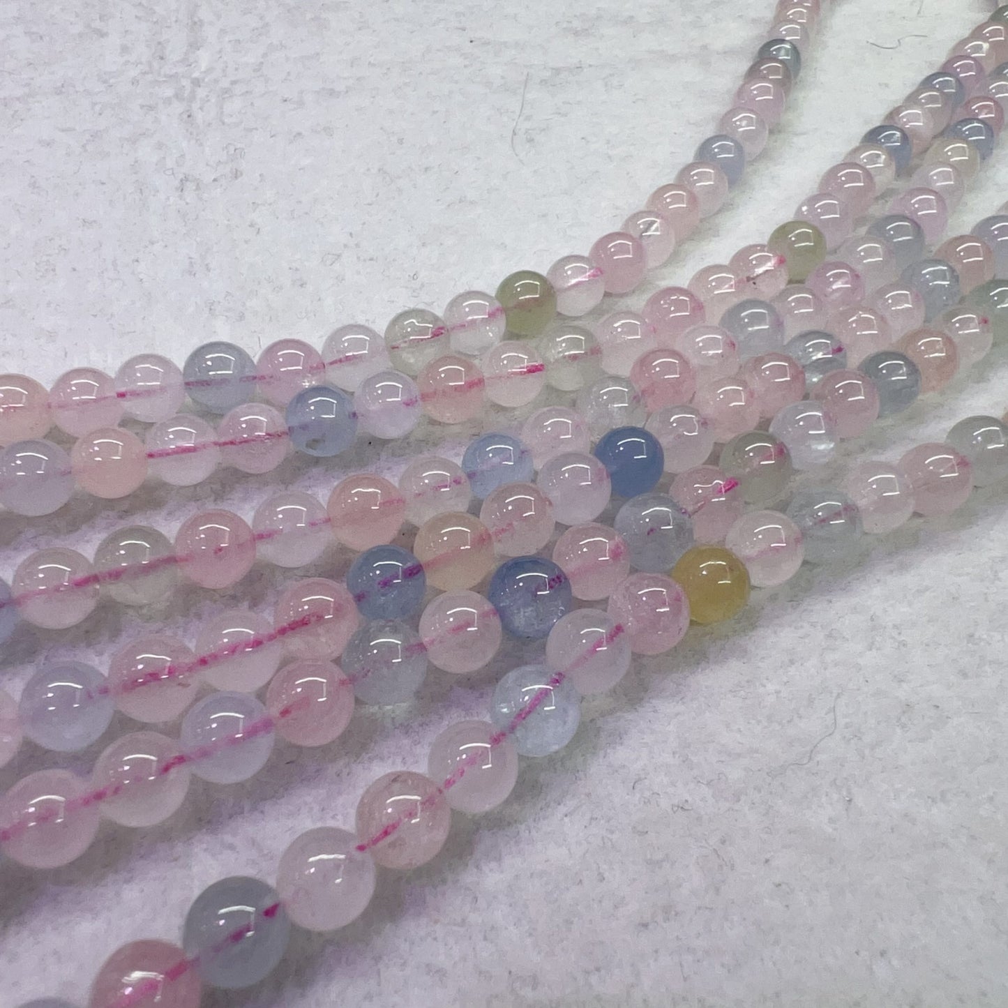 3-Wrap Natural Assorted Morganite Bracelet For Retailer, Diy Jewelry Projects