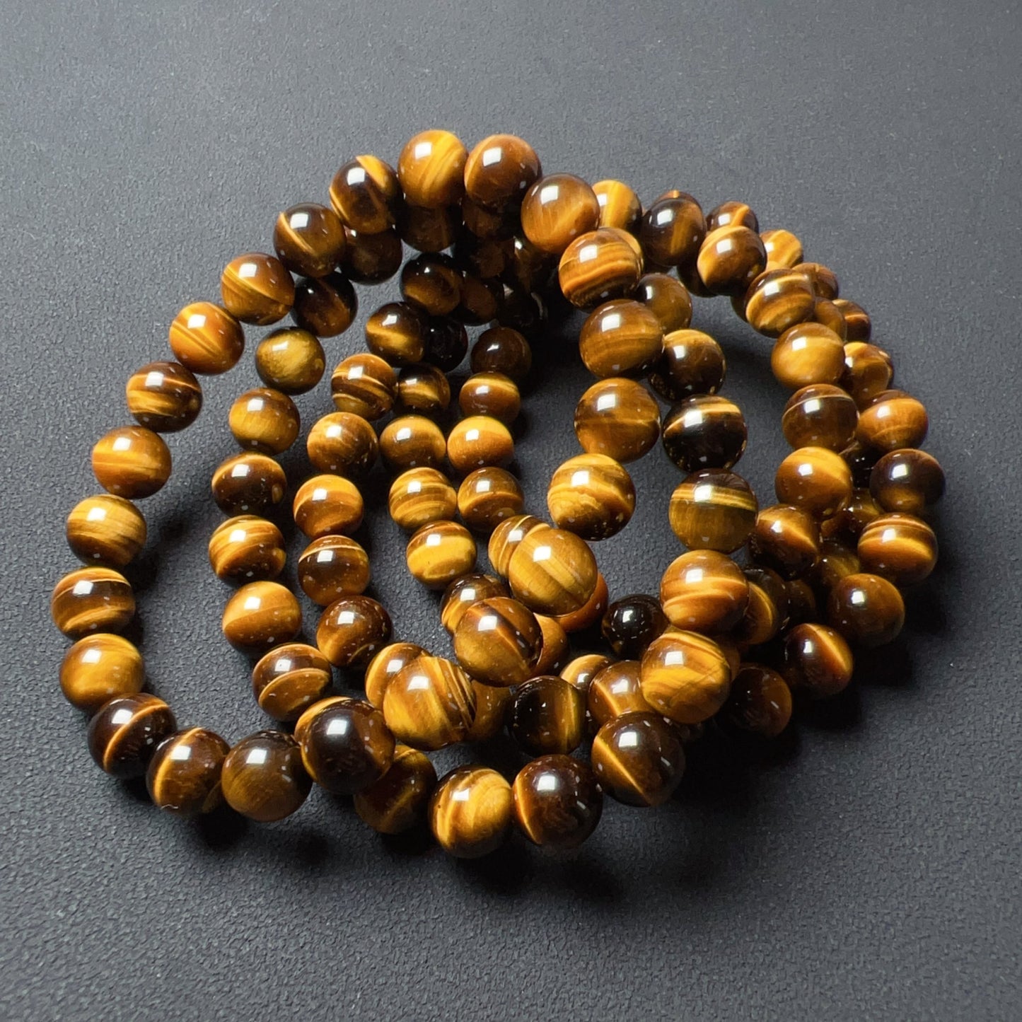 Captivating Brown Tiger Eye Bracelet | 8Mm Healing Stone Beads | Energize Your Spirit And Enhance Your Style With Gemstone Jewelry