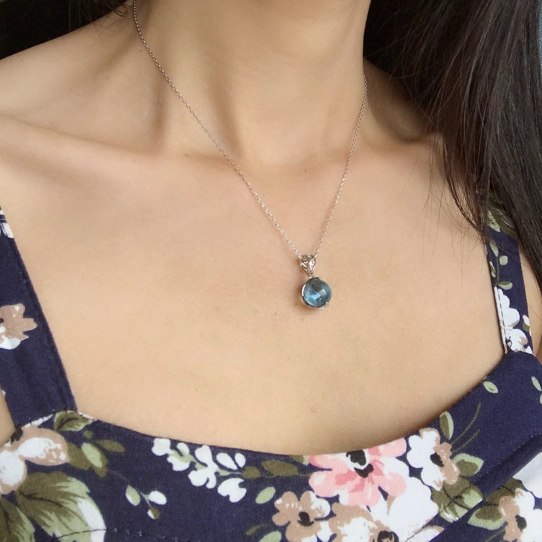 925 Sterling Silver Sphere Holder Pendant | Unique Diy Jewelry Craft Finding For Personalized Accessories