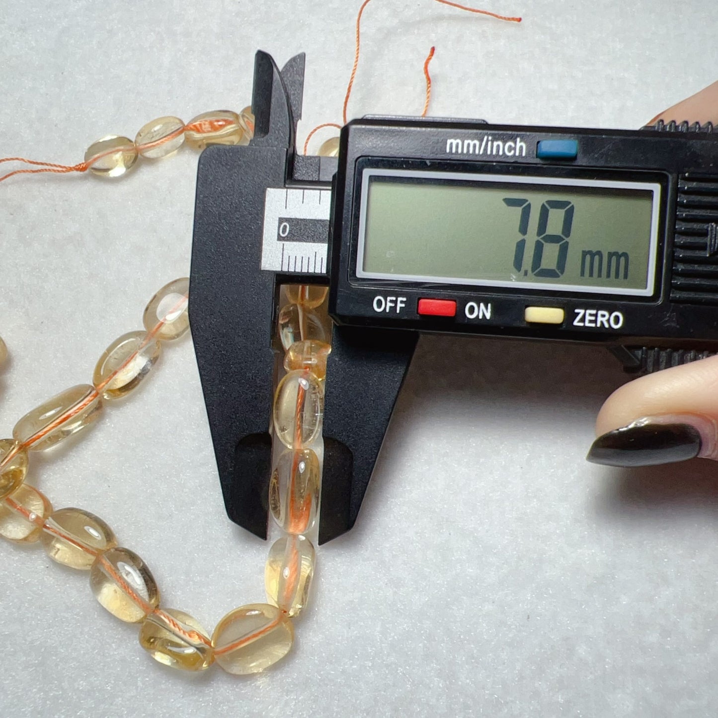 Authentic Irregular-Shaped Citrine Gemstone Strand For Jewelry Crafting